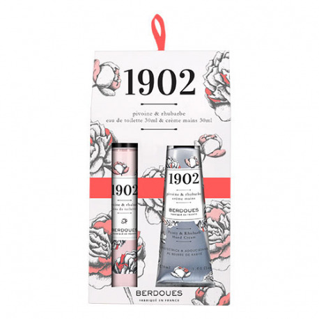 BERDOUES-1902 Peony & Rhubarb Gift Set - Eau de Toilette BERDOUES-1902 Peony & Rhubarb Gift Set - Eau de Toilette